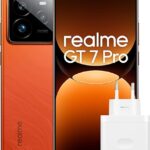 realme GT 7 Pro 5G Smartphone 12+256GB, Processore Snapdragon® 8 Elite Chipset, Fotocamera AI Ultra-clear Snap con AI Display Eco² RealWorld, Con tecnologia NEXT AI, Orange, Esclusiva Amazon
